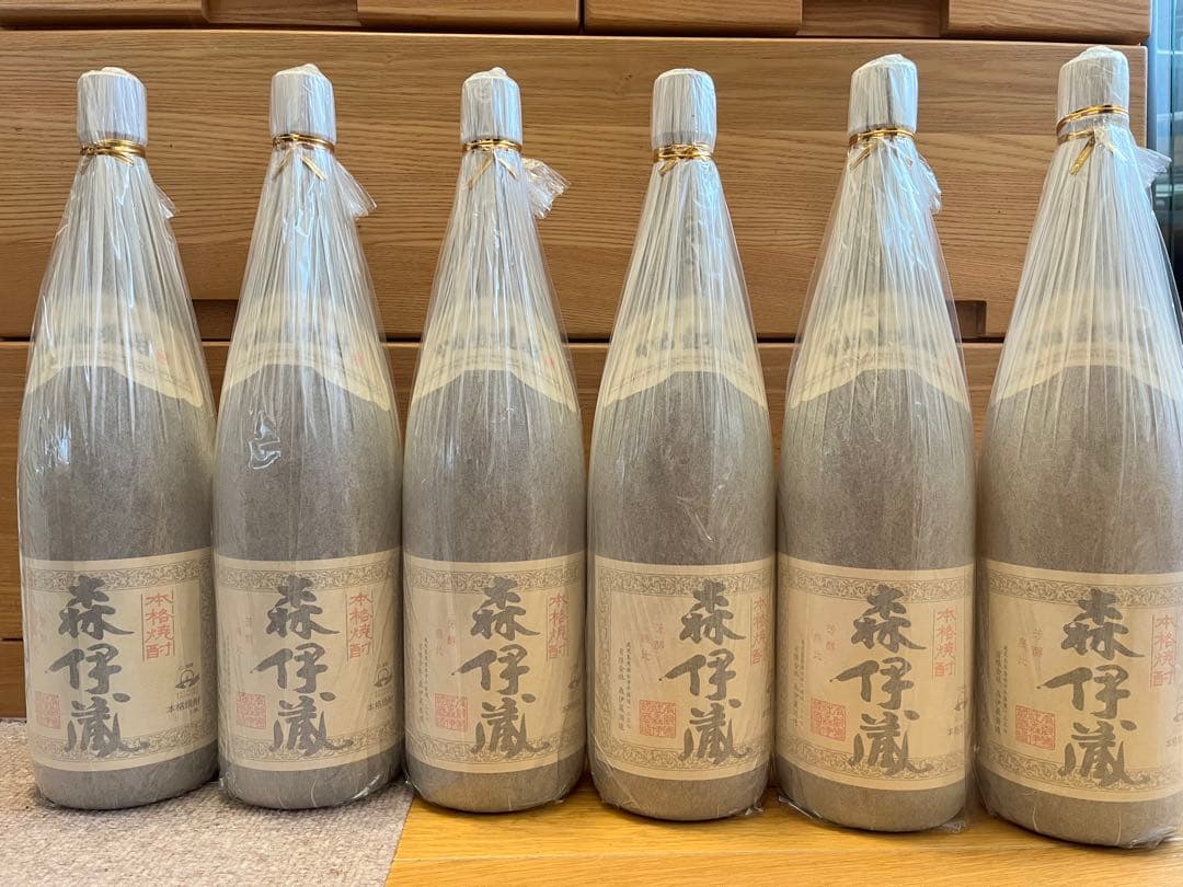 森伊蔵　焼酎　1800ml 6本セット　一升　新品　①