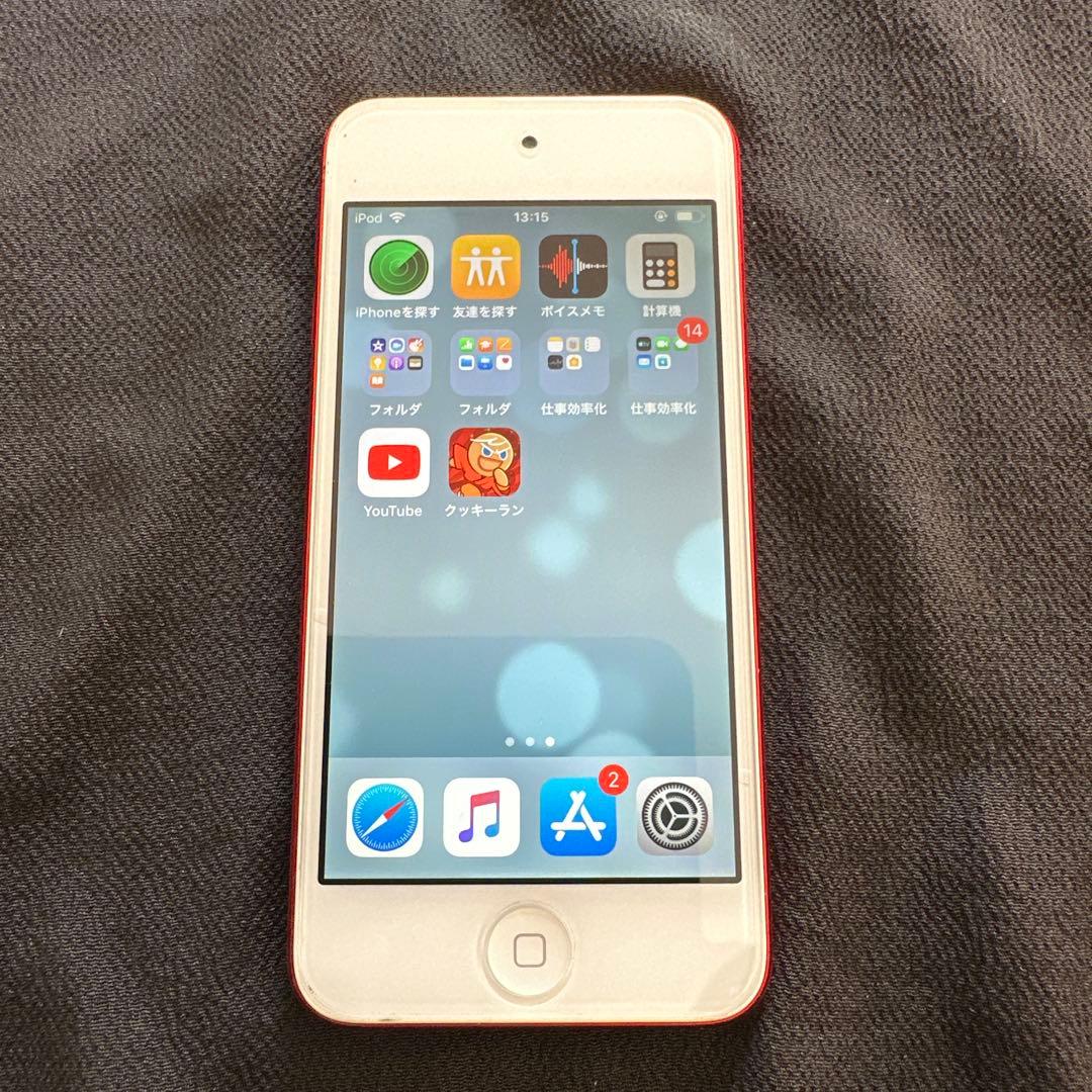 【動作確認済み】ipod touch 第6世代 32GB レッド