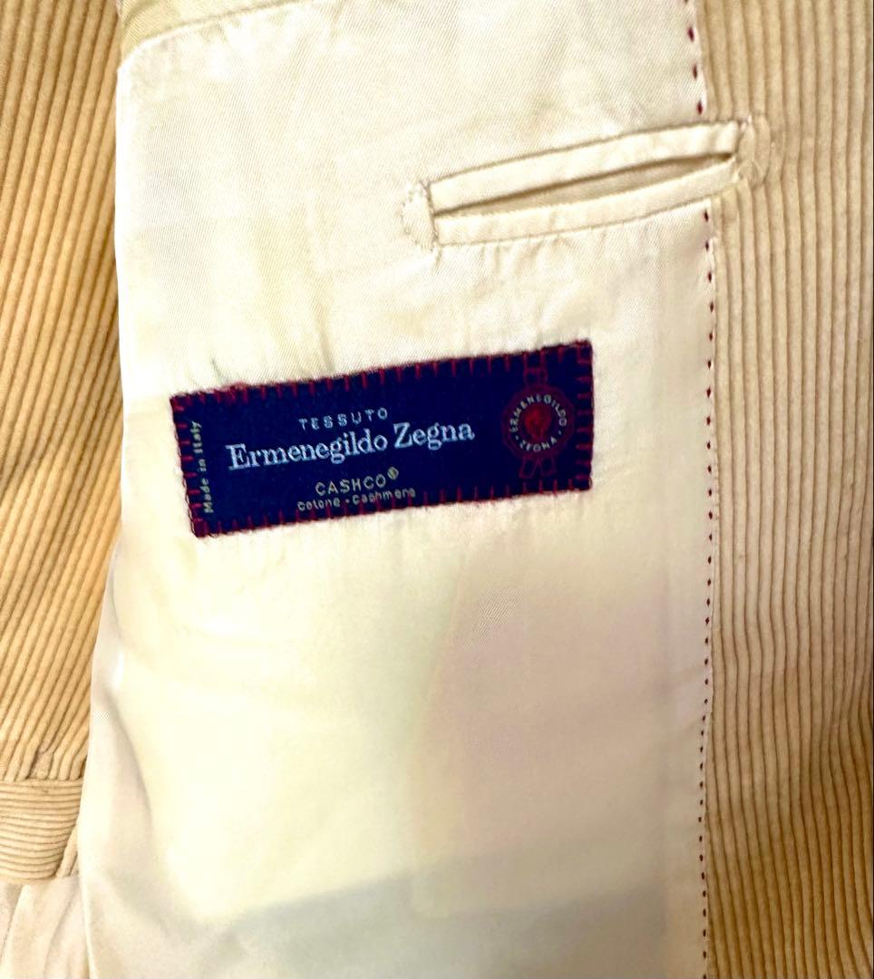 OLD ENGLAND Ermenegildo Zegna コーデュロイスーツ