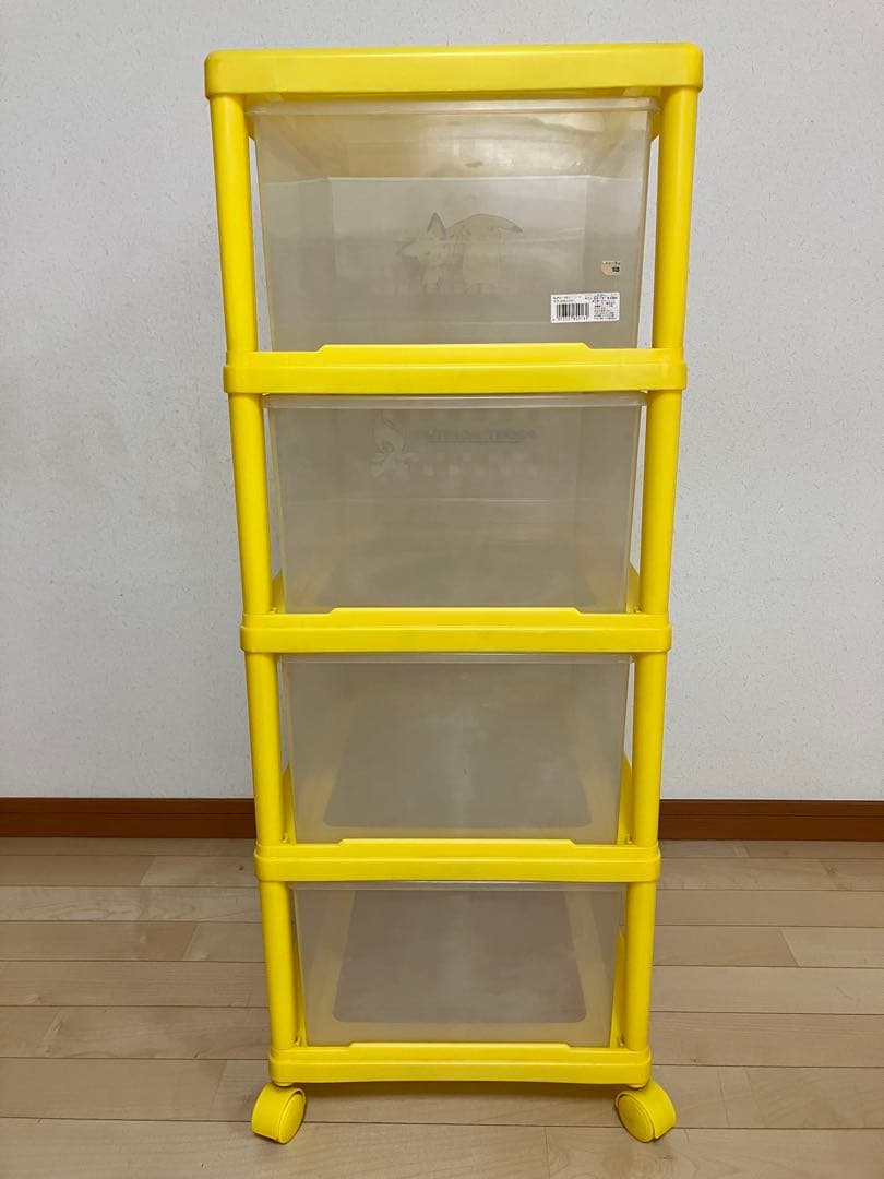 TOMY ポケモン ４段 収納ケース SLW41  SHOPRO13シール付