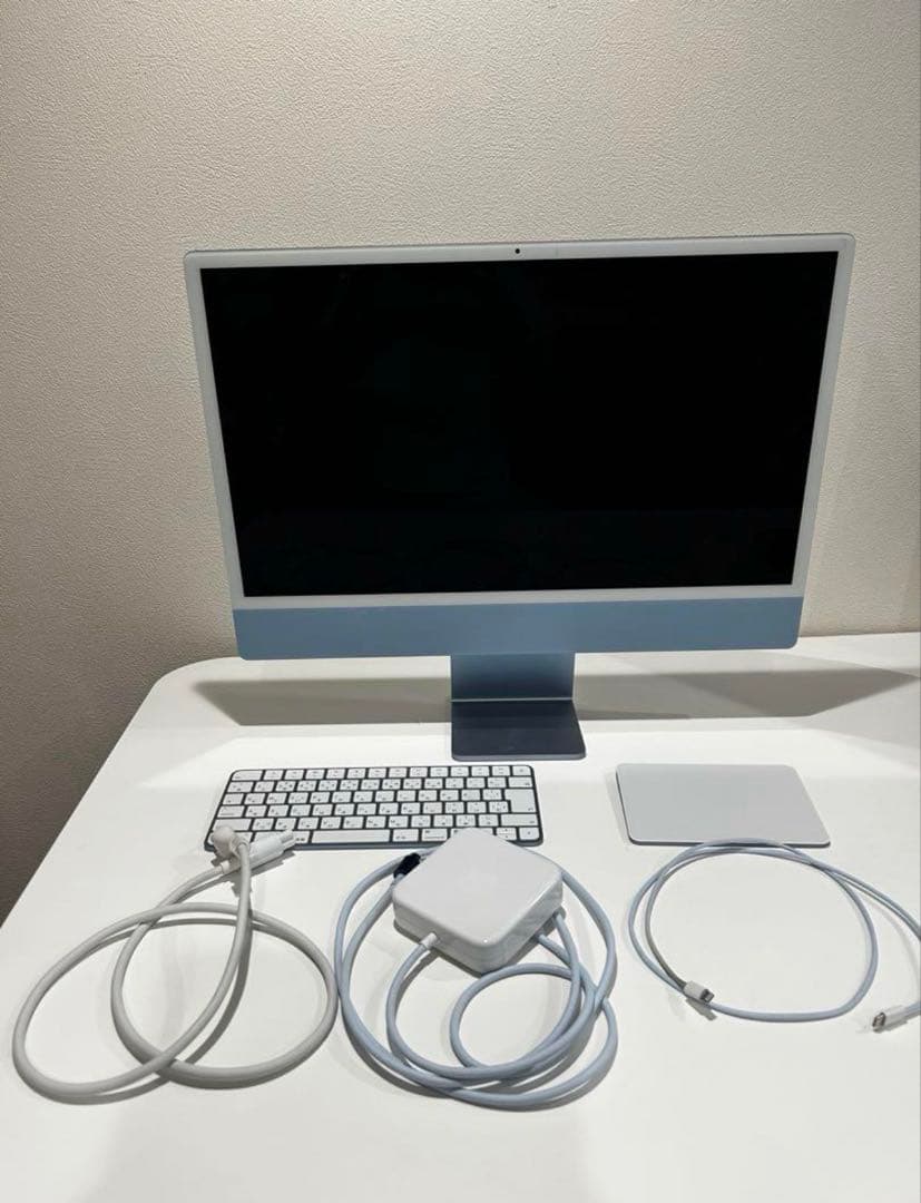 Apple iMac 24インチ (M1, 2021) ブルー