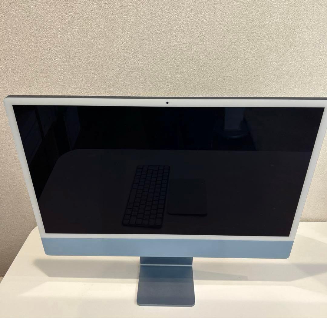 Apple iMac 24インチ (M1, 2021) ブルー