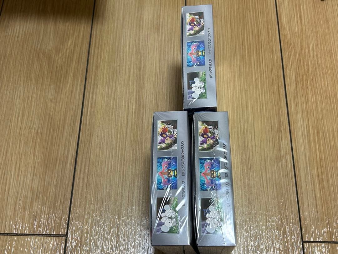 ポケモンカードゲーム 未来の一閃 新品未開封 シュリンク付き 3BOXセット