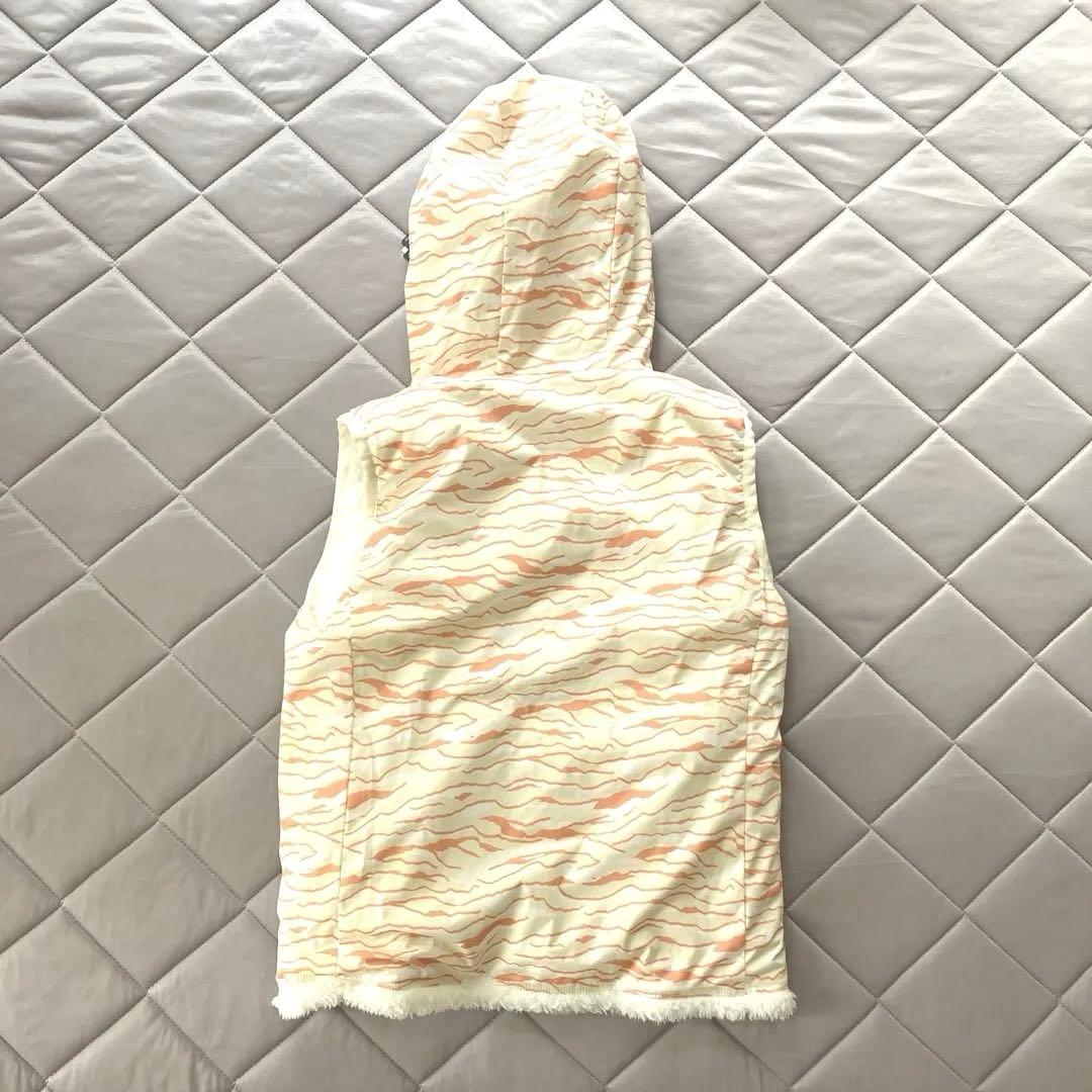 M 新品　ニューバランスゴルフウェア　レディース　ボアベスト 白 ホワイト