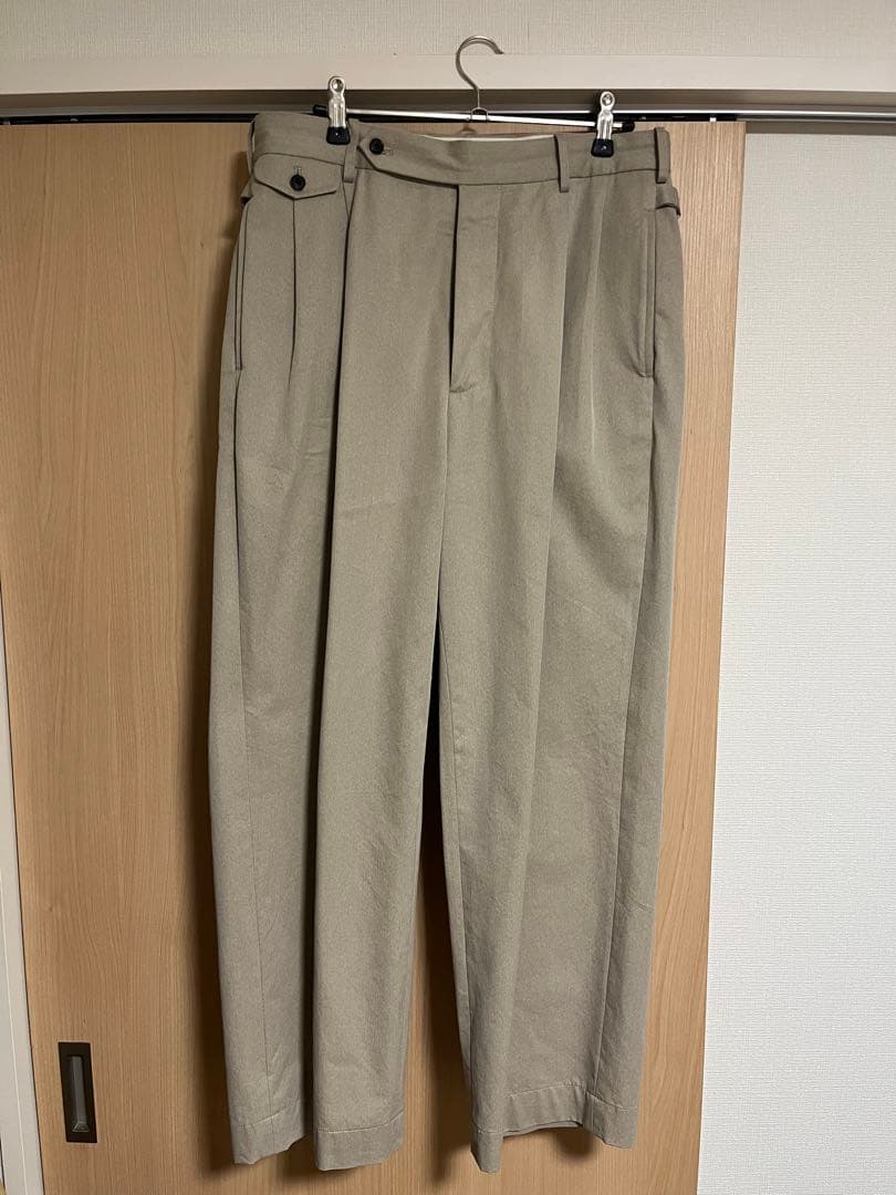 パンツ A.PRESSE Type.2 Melange Gabardine Trous