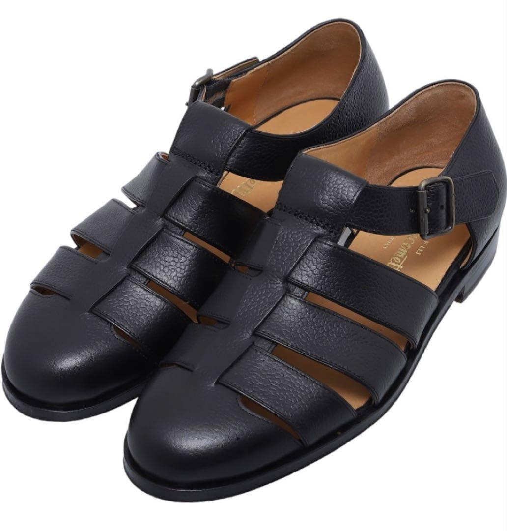 F.lli Giacometti グルカサンダル ネロ 黒 サイズ40