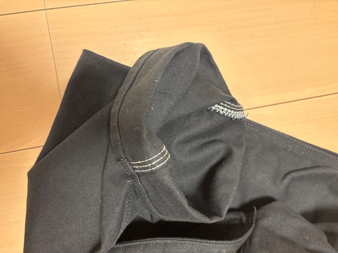 Carhartt B136ダブルニーMADE IN USAブラックW33L32