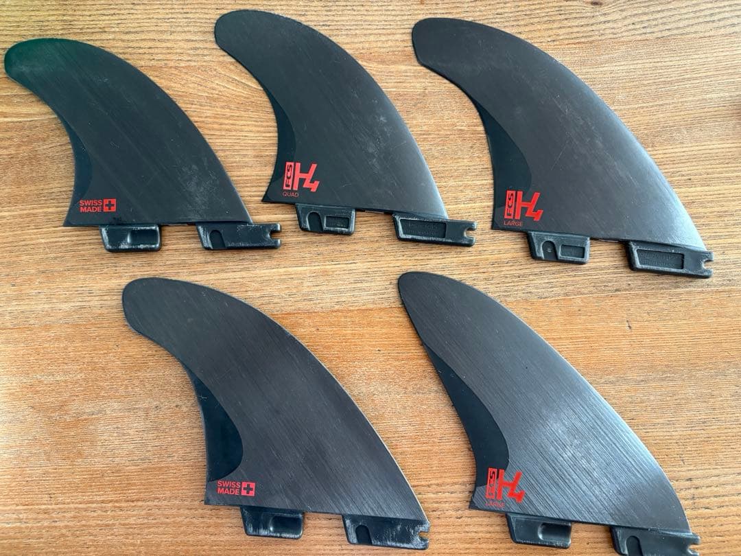 サーフィン フィン fcs H4 h4 LARGEサイズ Mサイズ