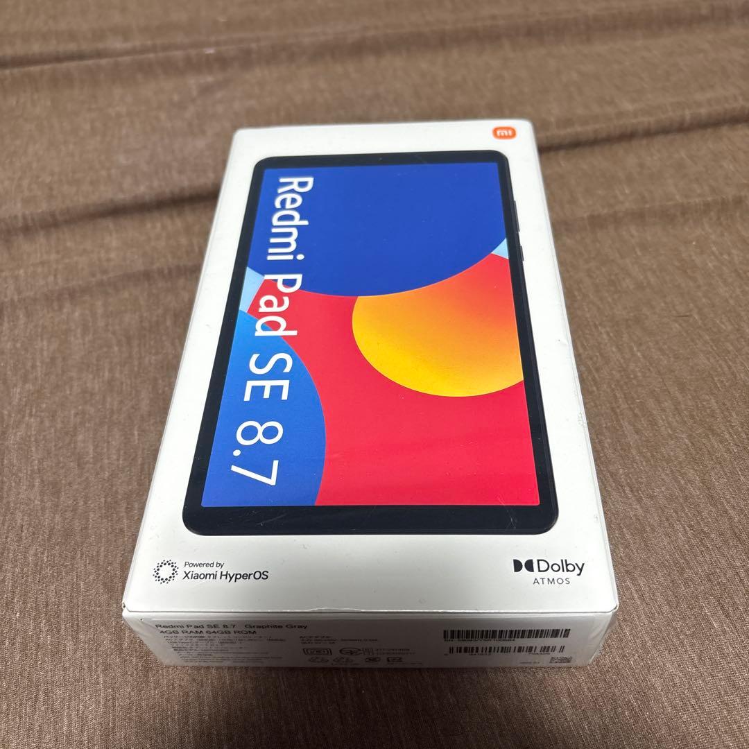 Redmi Pad SE 8.7 グラファイトグレー 本体　4GB 64GB
