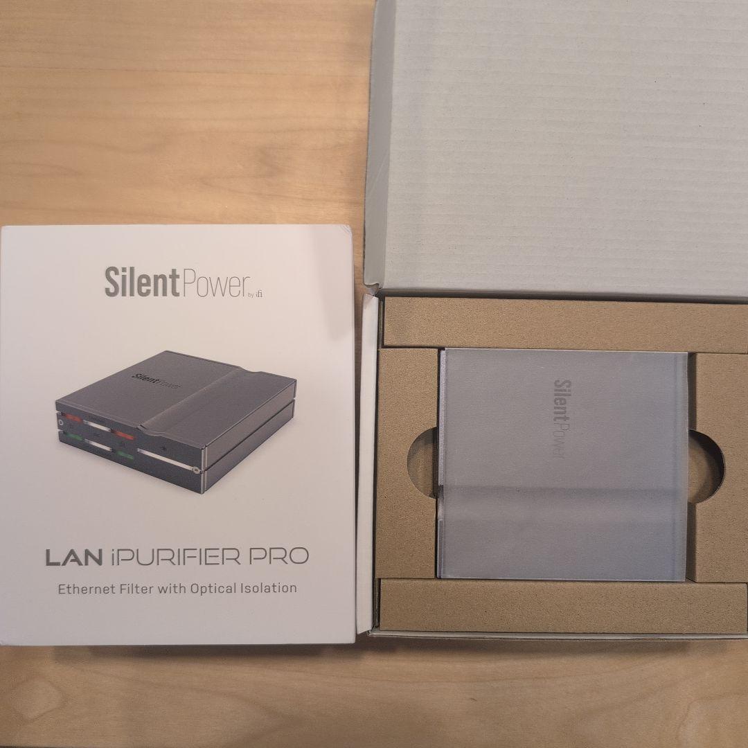 SilentPower ifi LAN iPURIFIER PRO 美品！