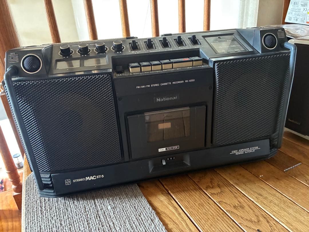 d*7様 national stereo mac st-5 rs-4250