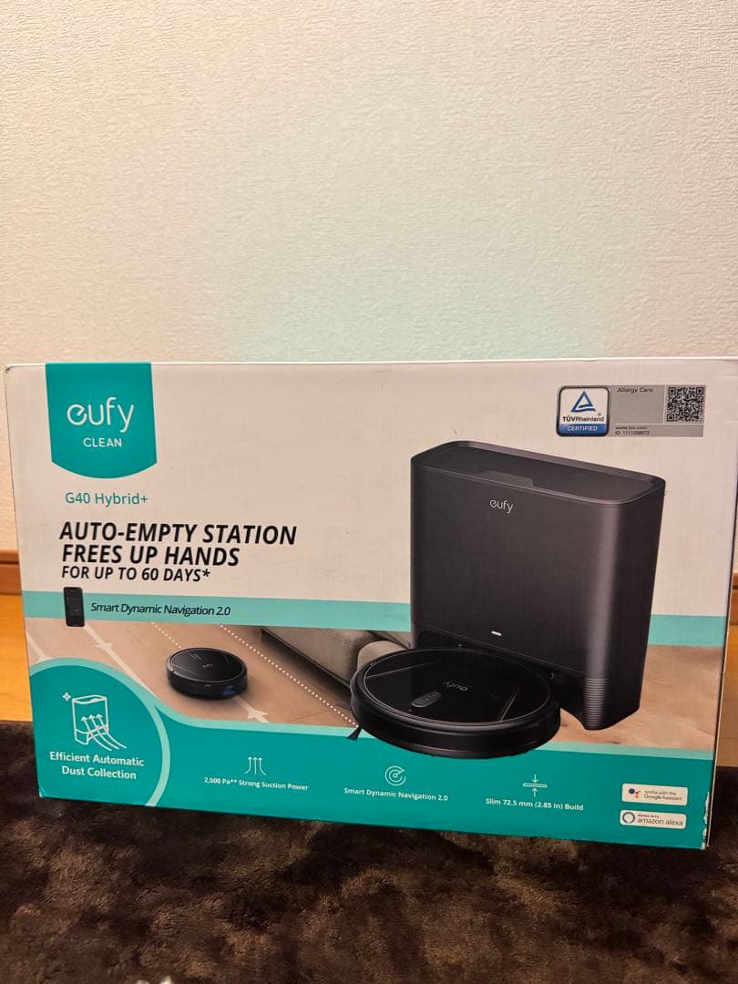 Anker Eufy Clean G40 Hybrid+ ロボット掃除機 未開封