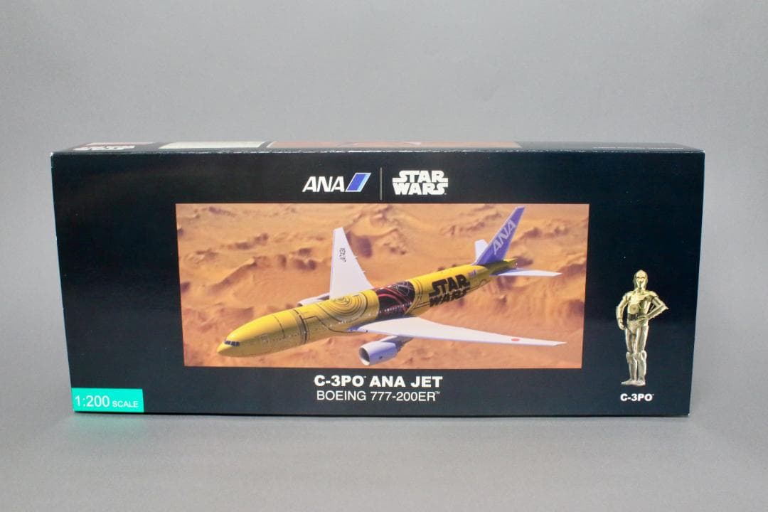 レア C-3PO ANA JET B777-200ER JA743A 1/200