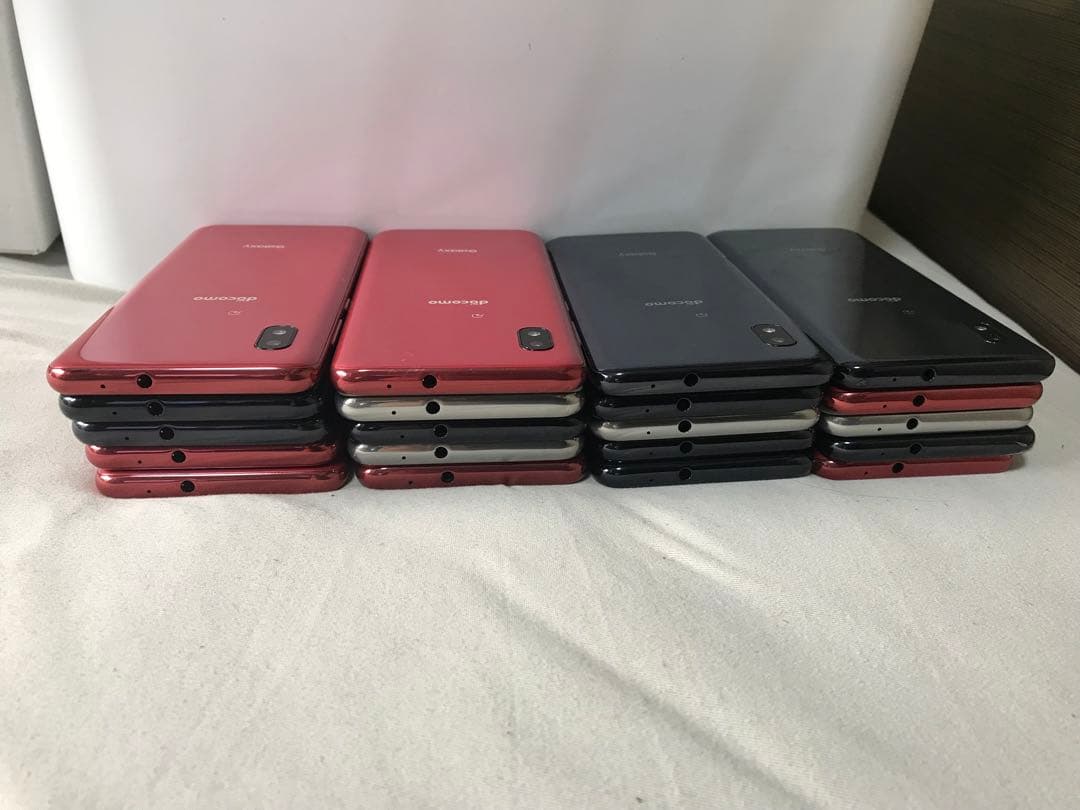 KZ　GALAXY A21 カラー3種類初期化済み40個docomo