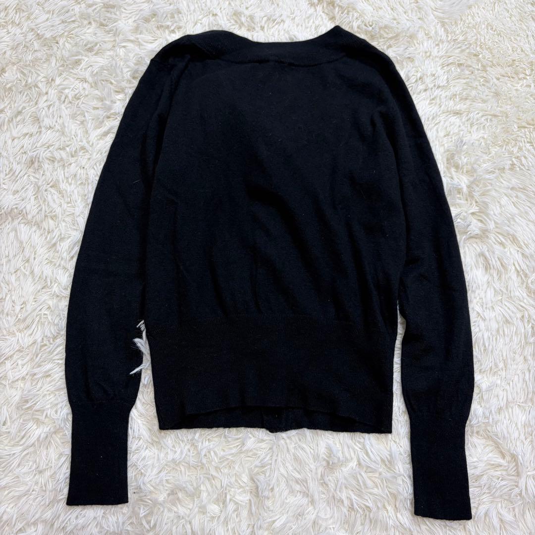 美品✨ヴィヴィアンウエストウッド カーディガン ボウタイ オーブ アンゴラ 黒