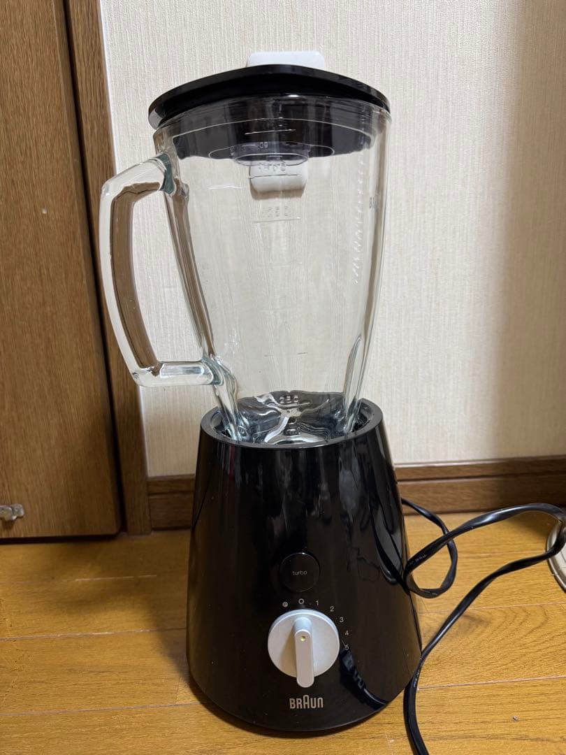 Braun ガラスブレンダー 500ml ブラック