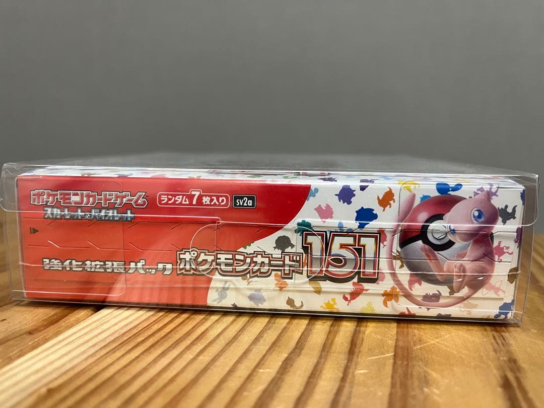 ポケモンカード151 BOX 新品未開封 シュリンク付き