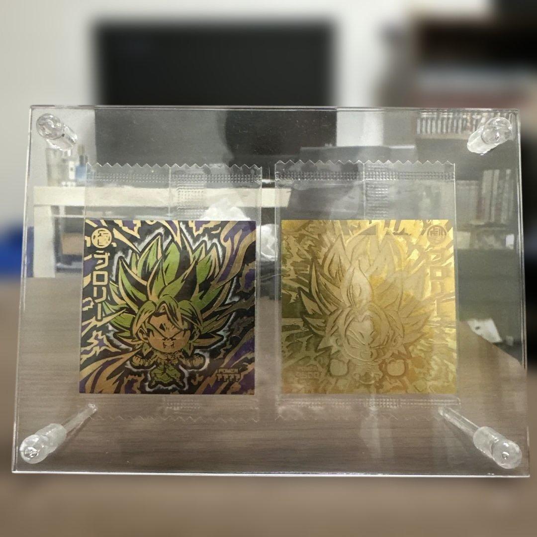 【*N様 ドラゴンボールウエハース　5000枚限定ブロリー　裏面ベジータ