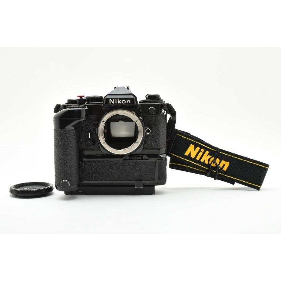 [並品/付属品多数] Nikon FE + MD-12 + AH-3 ニコン