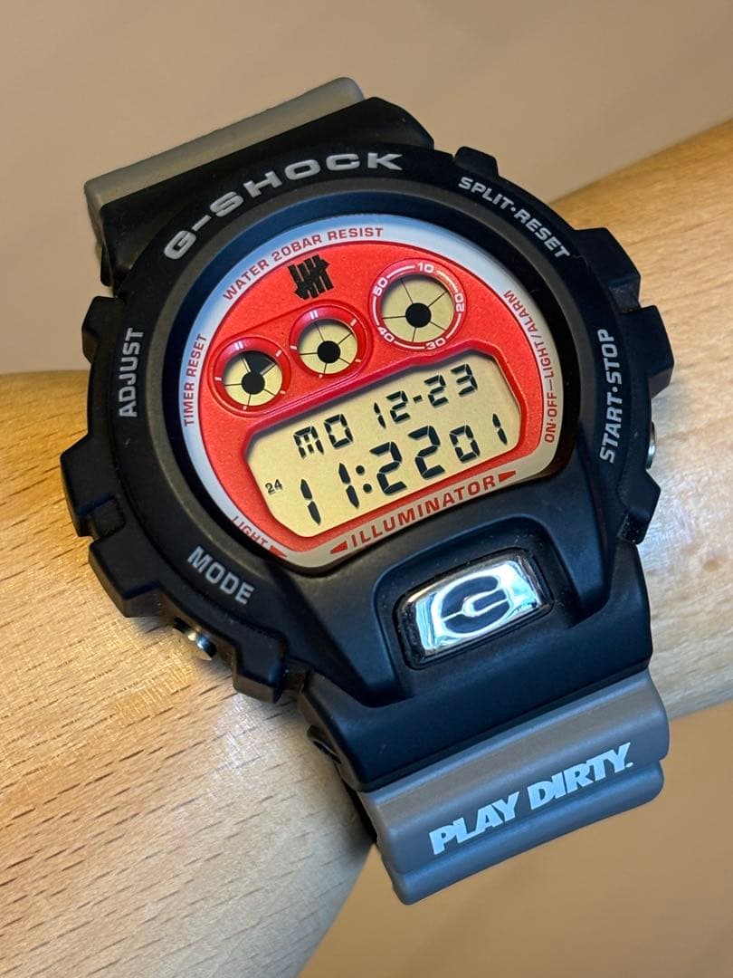 コラボ/G-SHOCK/DW-6900/限定/UNDEFEATED/別注/時計