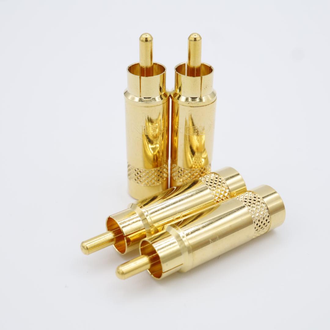 4m×2本 ベルデン8412 RCAケーブル +REAN-NYS352AG