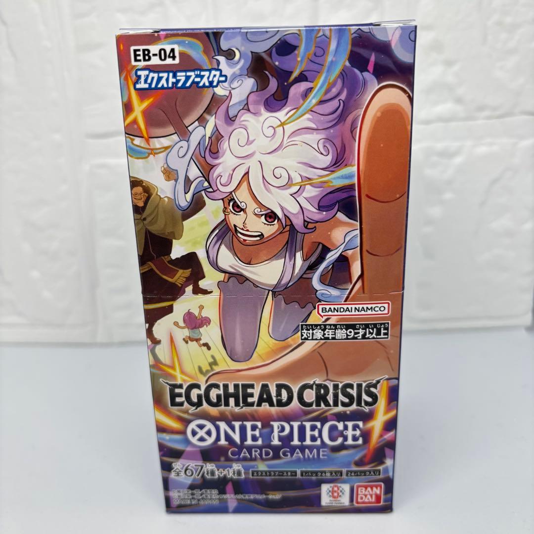新品・未開封テープ付 ワンピースカード EGGHEAD CRISIS 1BOX