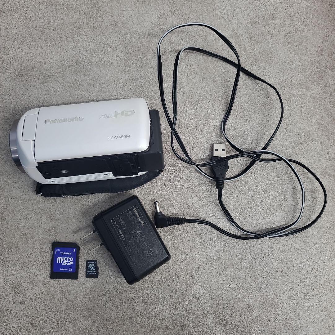 Panasonic　HC-V480MS デジタルハイビジョンビデオカメラ
