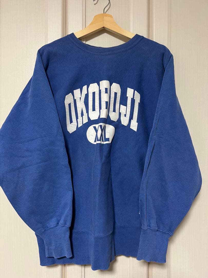 90s リバースウィーブ　トリコタグ　2段　USA製