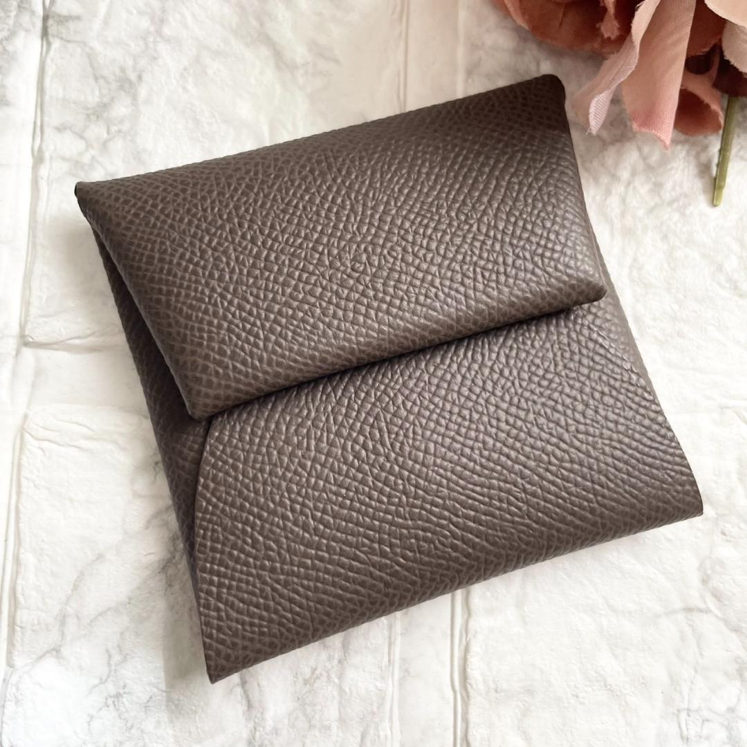 未使用✨エルメス HERMES エトゥープ バスティア ケース U刻印