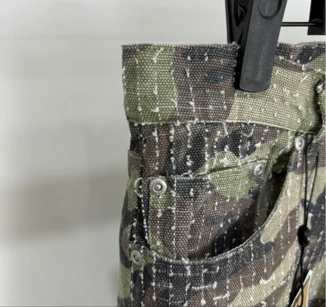 パンツ STUSSY BIG OL JEAN CAMO CANVAS 28size