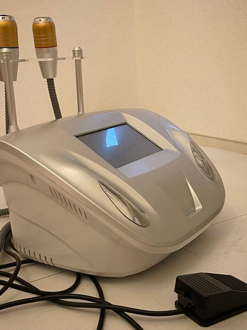 2 in 1超音波　美容器フットペダル付き