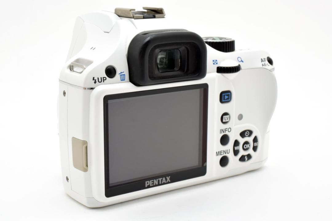 ペンタックスK-X 黄白レンズキット 希少カラー #AH018/KKAF023