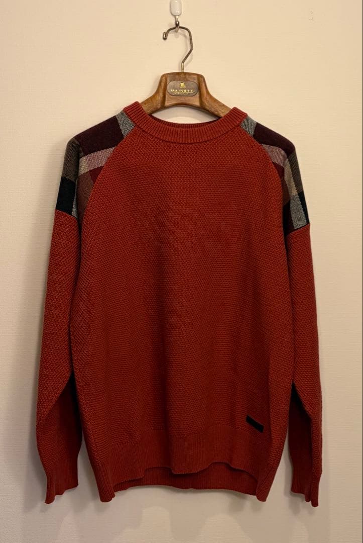 BLACK LABEL CRESTBRIDGE ニット オレンジ サイズL