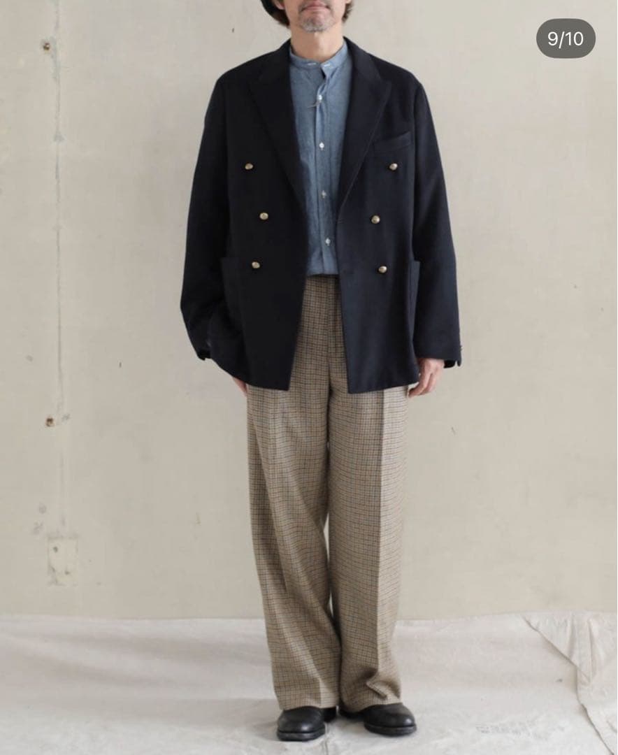 MAATEE&SONS カシミヤ ダブルブレスト ジャケット 3