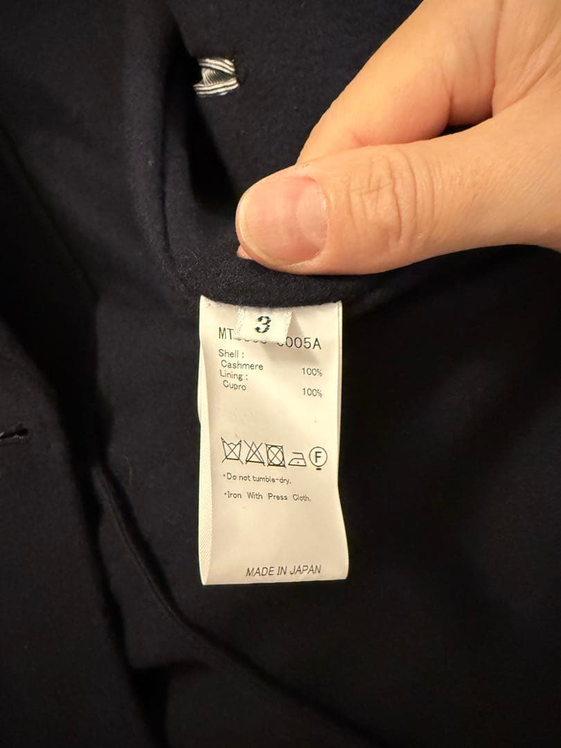 MAATEE&SONS カシミヤ ダブルブレスト ジャケット 3