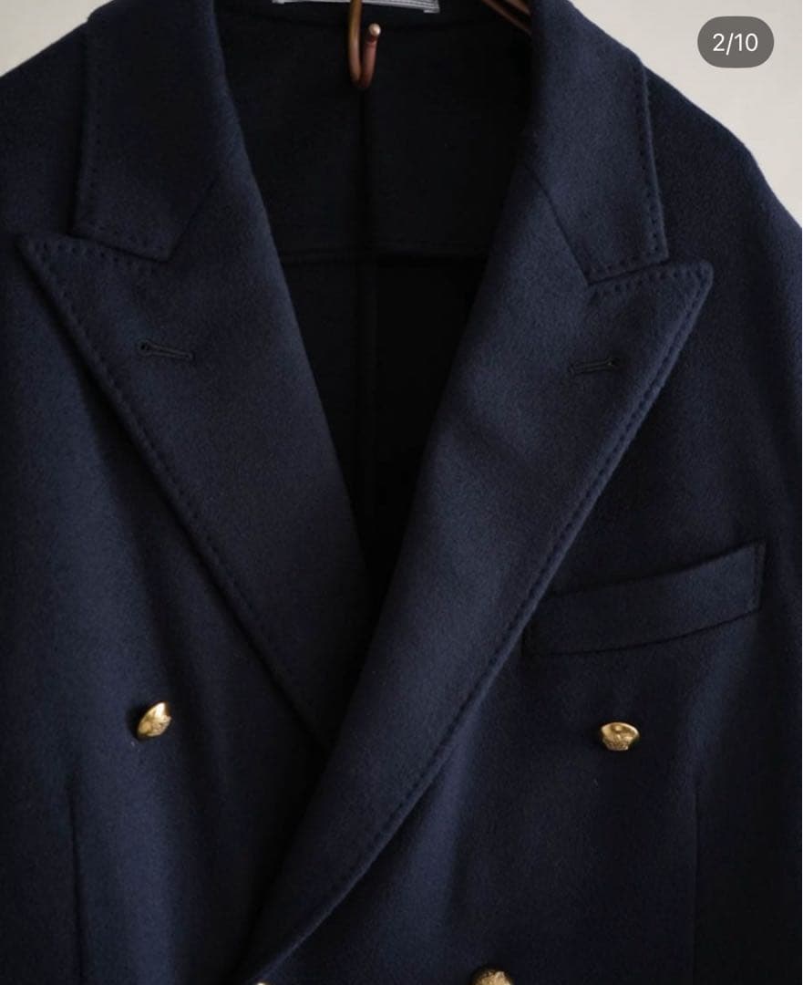 MAATEE&SONS カシミヤ ダブルブレスト ジャケット 3