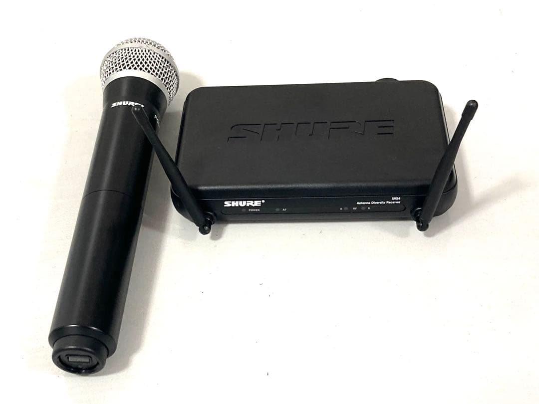 SHURE SVX4/PG58 ワイヤレスマイクセット