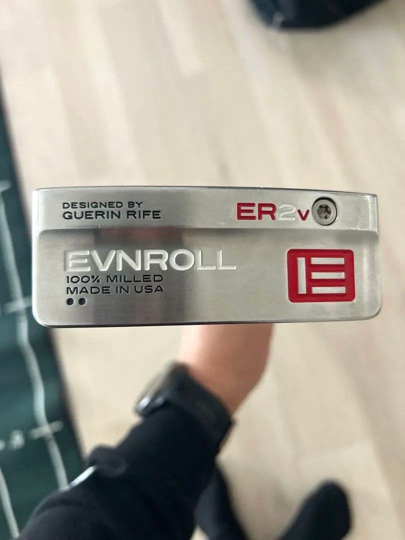 最終値下げ‼️Evnroll ER V パター シルバー【ケース付き】