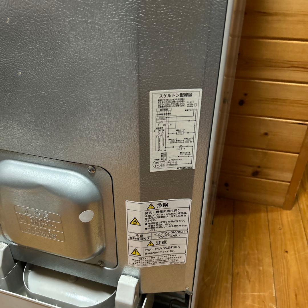 動作〇　冷凍庫 三菱 MF-U12B -S 121L 17年製 フリーザー