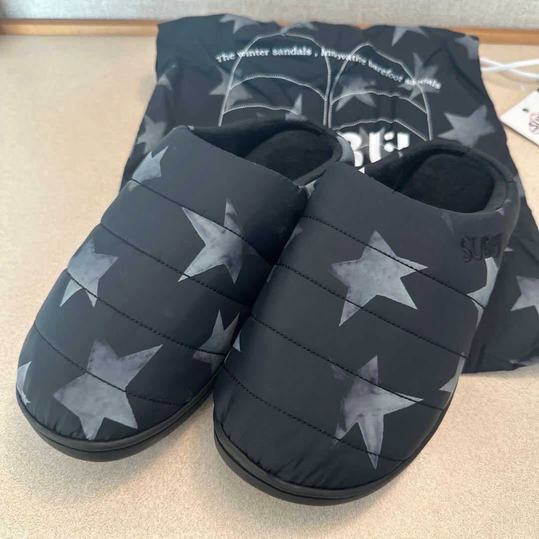 【韓国限定】SUBU⭐️Sandal Star★冬用サンダル星22〜23.5希少