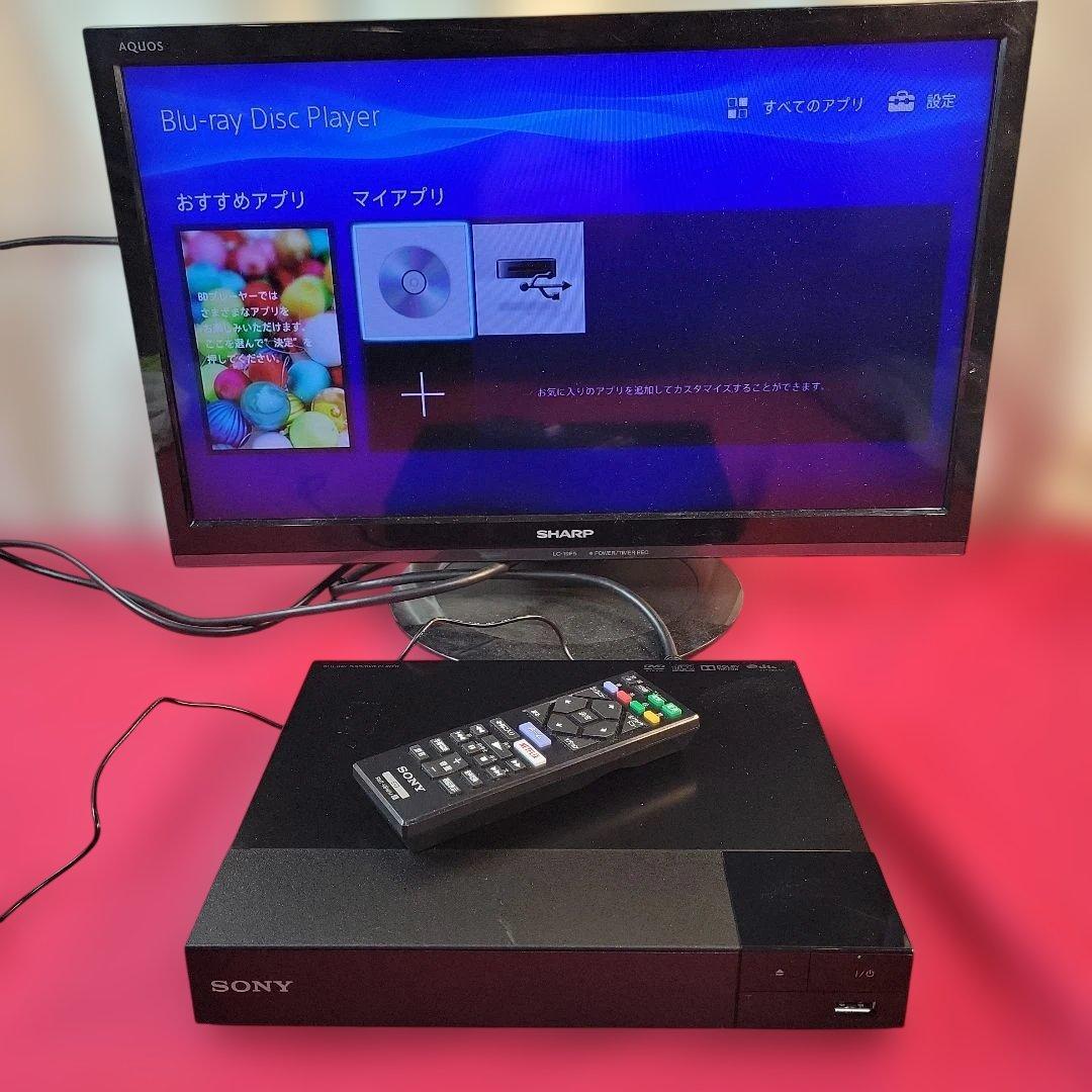 SONY BDP-S1500 Blu-ray/DVDプレーヤー動作品2023年製
