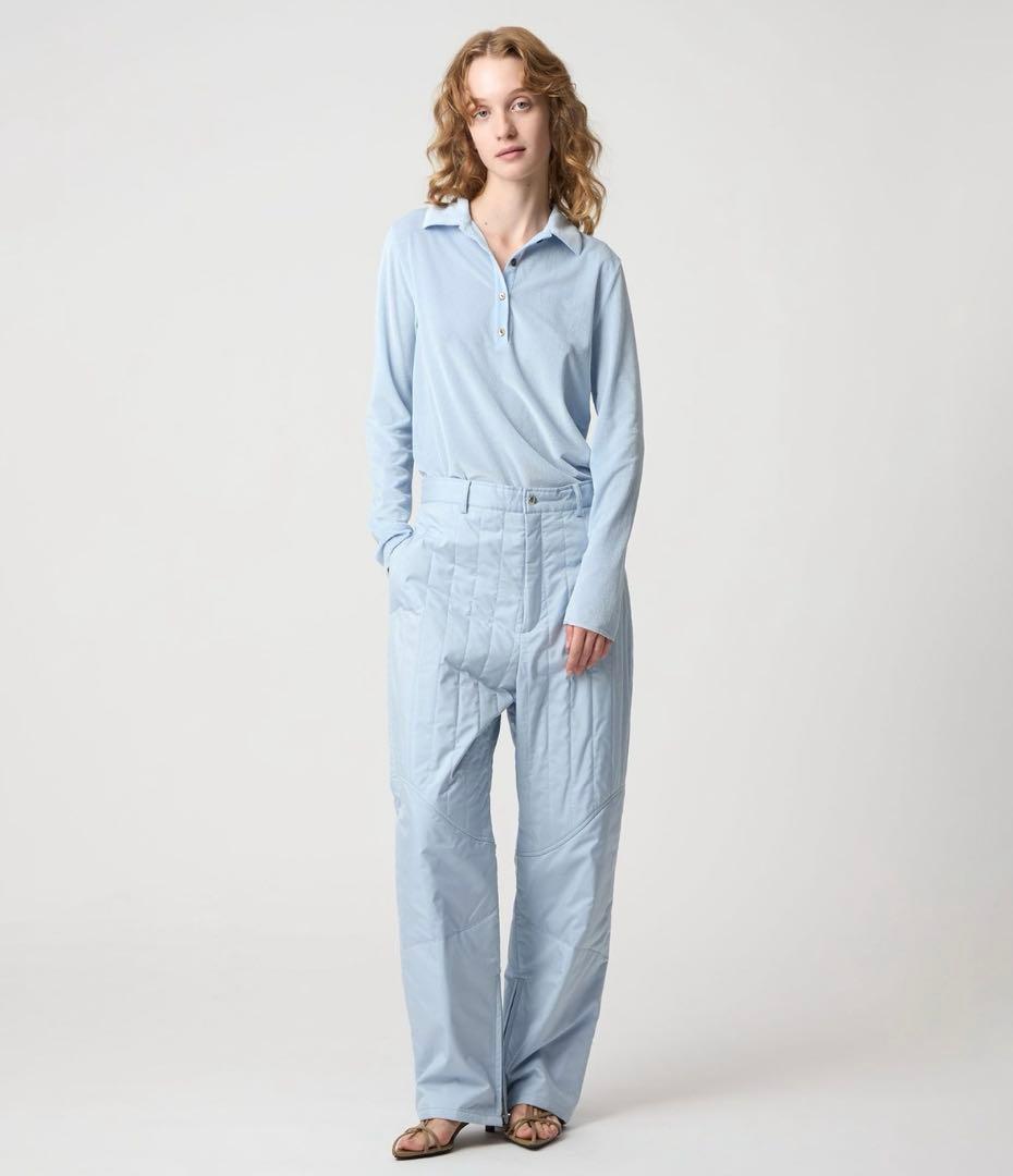 6 roku シアー ベロア シャツプルオーバー 25FW