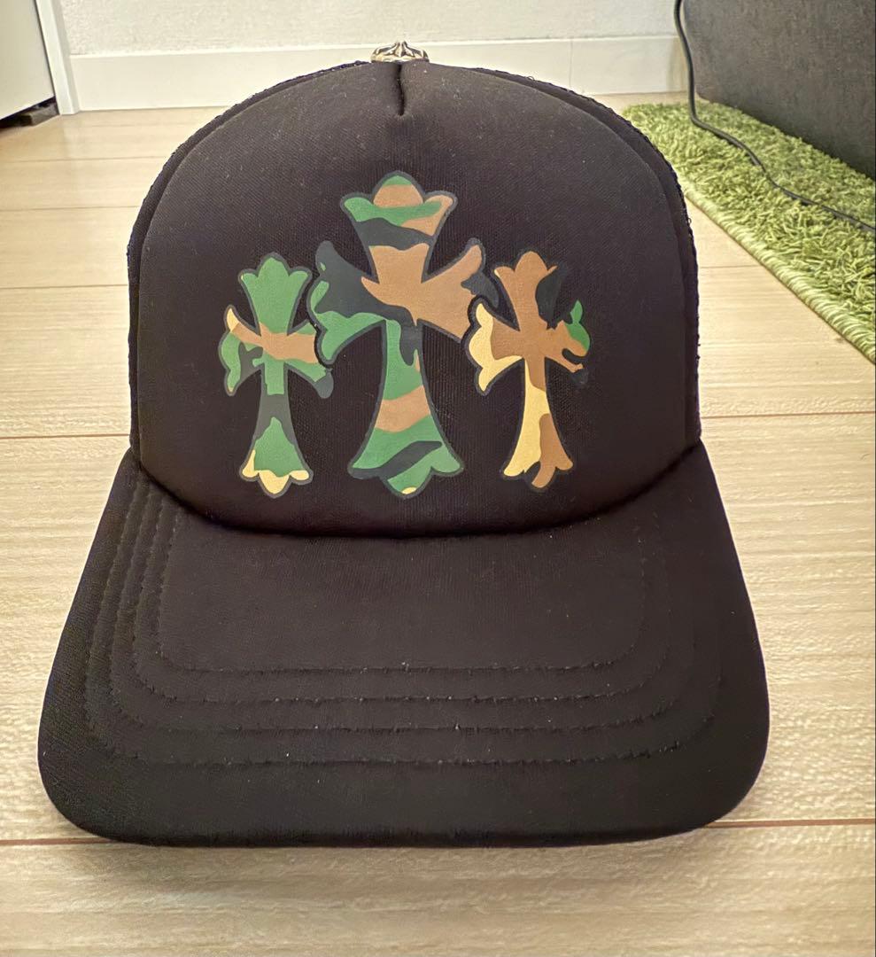 【海外限定】クロムハーツ　クロスメッシュキャップ