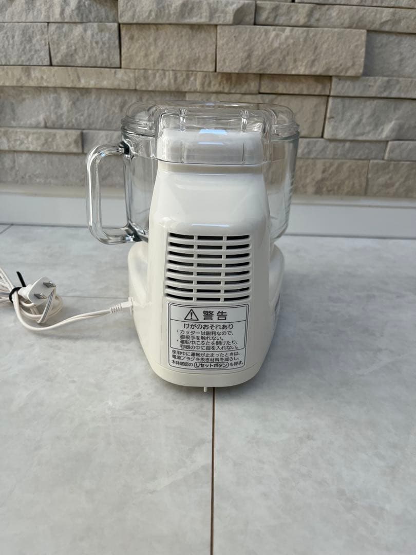 【新品未使用品】Panasonic フードプロセッサー MK-K48-W