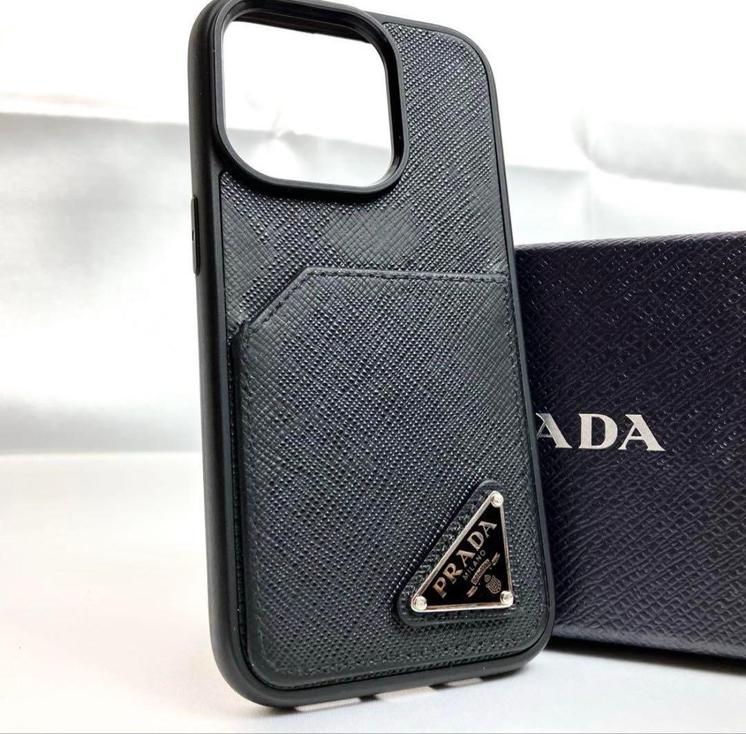 【未使用級】PRADA iPhone14pro ケースkeizo