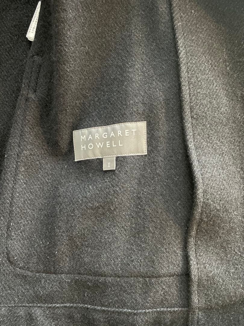 MARGARET HOWELL ウールジャケット ネイビー sizeⅡ