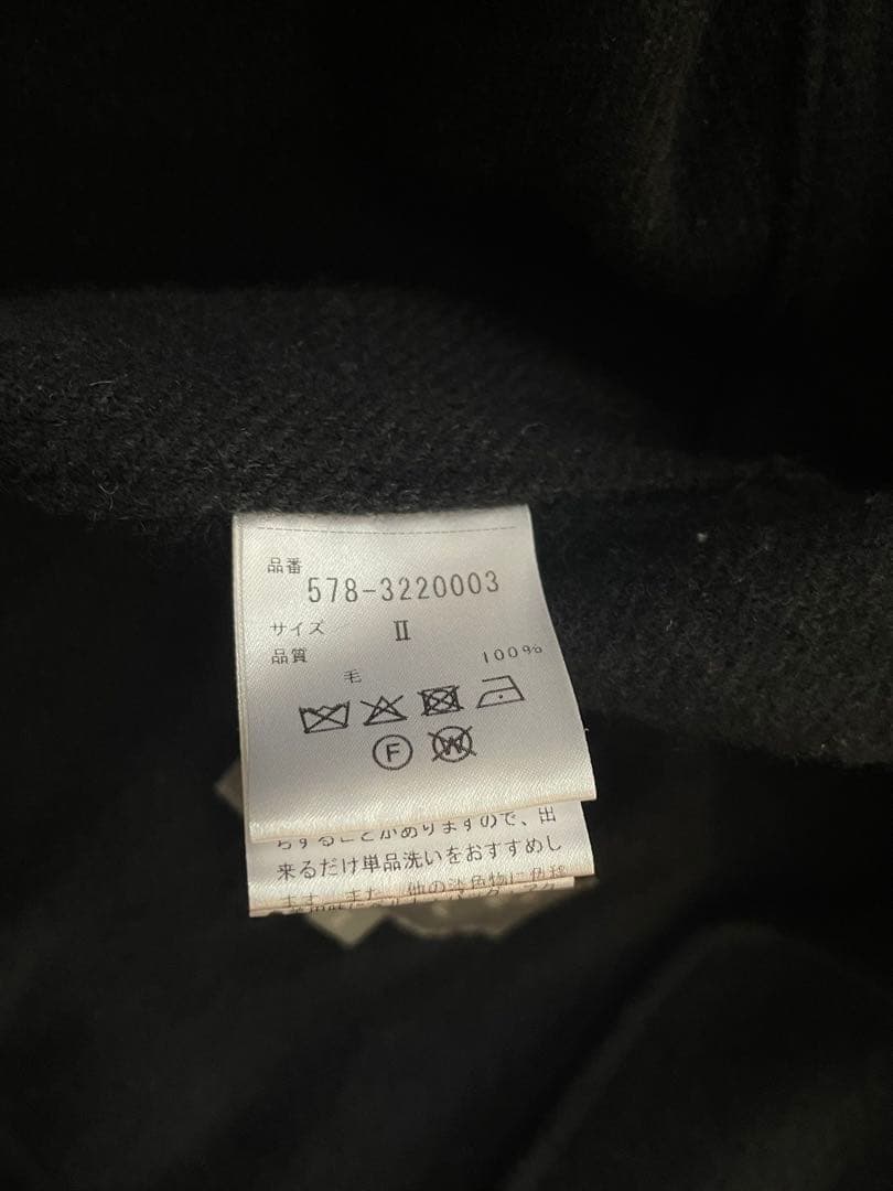 MARGARET HOWELL ウールジャケット ネイビー sizeⅡ