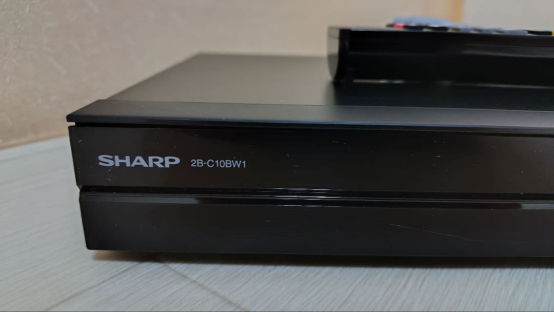 SHARP　ブルーレイレコーダー　2B-C10BW1