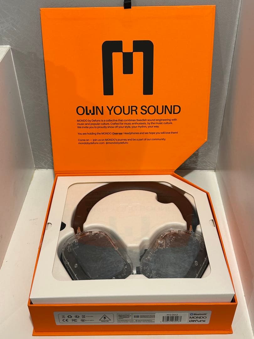 MONDO BY DEFUNC OVEREAR M1002 デファンクヘッドホン