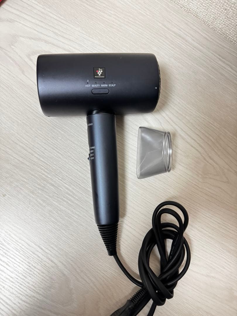 SHARPヘアドライヤープラズマクラスターIB-P801 ブラック